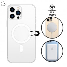 Capa para iPhone 12 Pro Max - Case TPU Magnetic Magsafe Transparente
